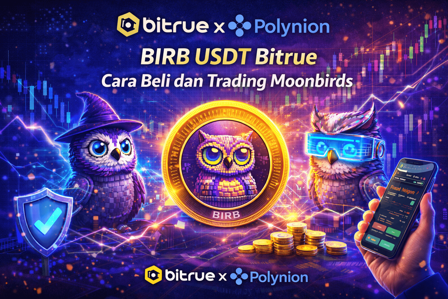BIRB USDT Bitrue: Cara Beli dan Trading Moonbirds