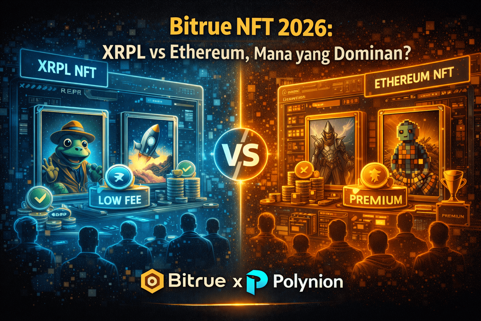 Bitrue NFT 2026: XRPL vs Ethereum, Mana yang Dominan?